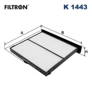 K 1443 Filtr, vzduch v interiéru FILTRON