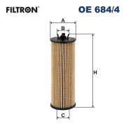 OE 684/4 Olejový filtr FILTRON