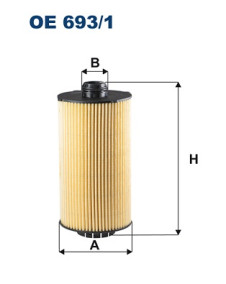 OE 693/1 FILTRON olejový filter OE 693/1 FILTRON