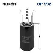 OP 592 Filtr, pracovní hydraulika FILTRON