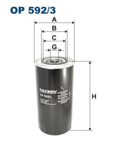 OP 592/3 FILTRON hydraulický filter riadenia OP 592/3 FILTRON