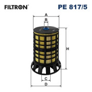 PE 817/5 Palivový filtr FILTRON