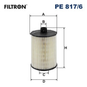 PE 817/6 FILTRON palivový filter PE 817/6 FILTRON