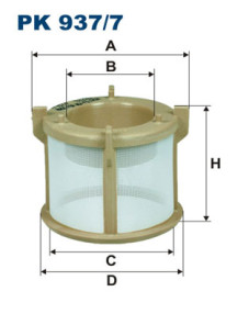 PK 937/7 FILTRON palivový filter PK 937/7 FILTRON