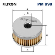 PM 999 Palivový filtr FILTRON