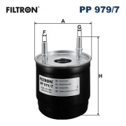 PP 979/7 FILTRON palivový filter PP 979/7 FILTRON