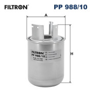PP 988/10 FILTRON palivový filter PP 988/10 FILTRON