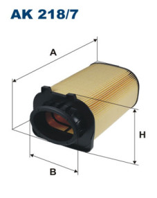 AK 218/7 Vzduchový filtr FILTRON