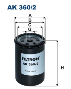 AK 360/2 Vzduchový filtr FILTRON