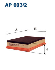 AP 003/2 FILTRON vzduchový filter AP 003/2 FILTRON