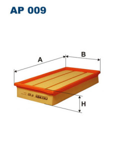 AP 009 FILTRON vzduchový filter AP 009 FILTRON