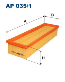 AP 035/1 Vzduchový filtr FILTRON