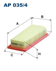 AP 035/4 FILTRON vzduchový filter AP 035/4 FILTRON