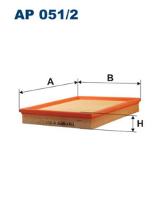 AP 051/2 FILTRON vzduchový filter AP 051/2 FILTRON