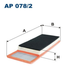 AP 078/2 FILTRON vzduchový filter AP 078/2 FILTRON