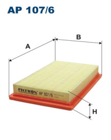 AP 107/6 FILTRON vzduchový filter AP 107/6 FILTRON