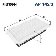 AP 142/3 Vzduchový filtr FILTRON