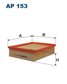 AP 153 FILTRON vzduchový filter AP 153 FILTRON