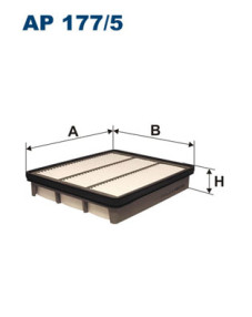 AP 177/5 FILTRON vzduchový filter AP 177/5 FILTRON