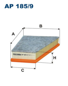 AP 185/9 Vzduchový filtr FILTRON