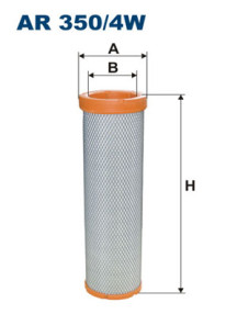 AR 350/4W Filtr - sekundární vzduch FILTRON