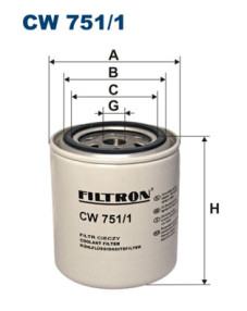 CW 751/1 Filtr chladiva FILTRON