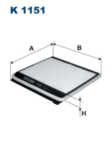 K 1151 FILTRON filter vnútorného priestoru K 1151 FILTRON