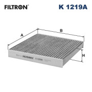 K 1219A Filtr, vzduch v interiéru FILTRON