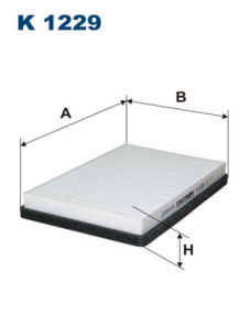 K 1229 Filtr, vzduch v interiéru FILTRON