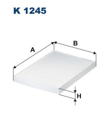 K 1245 FILTRON filter vnútorného priestoru K 1245 FILTRON