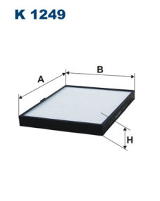 K 1249 Filtr, vzduch v interiéru FILTRON