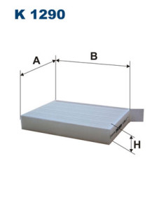 K 1290 Filtr, vzduch v interiéru FILTRON