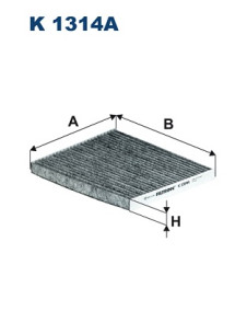 K 1314A FILTRON filter vnútorného priestoru K 1314A FILTRON