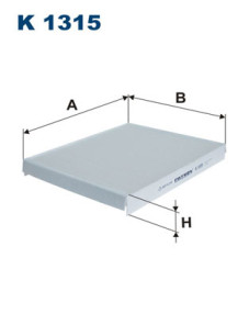 K 1315 Filtr, vzduch v interiéru FILTRON