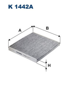 K 1442A Filtr, vzduch v interiéru FILTRON