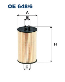 OE 648/6 FILTRON olejový filter OE 648/6 FILTRON