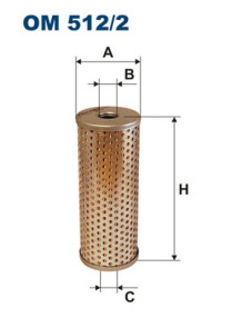 OM 512/2 Hydraulický filtr, řízení FILTRON