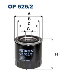OP 525/2 Olejový filtr FILTRON