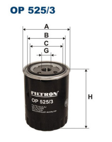 OP 525/3 FILTRON olejový filter OP 525/3 FILTRON