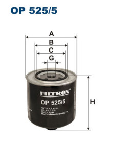 OP 525/5 Olejový filtr FILTRON