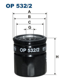 OP 532/2 Olejový filtr FILTRON