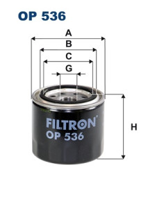 OP 536 Olejový filtr FILTRON