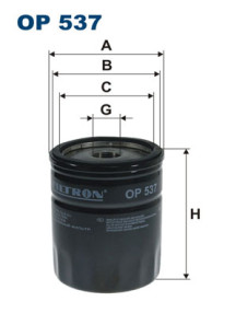 OP 537 FILTRON olejový filter OP 537 FILTRON