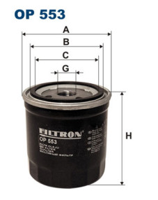 OP 553 Olejový filtr FILTRON