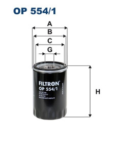 OP 554/1 Olejový filtr FILTRON