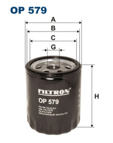 OP 579 Olejový filtr FILTRON