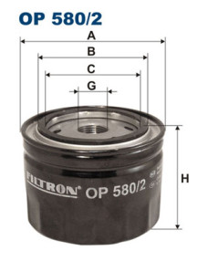 OP 580/2 Olejový filtr FILTRON
