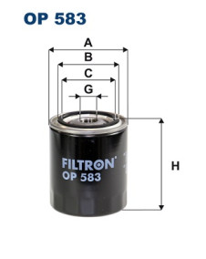 OP 583 Olejový filtr FILTRON