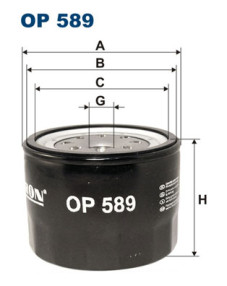 OP 589 Olejový filtr FILTRON