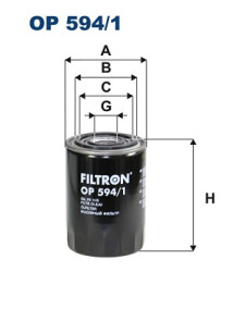 OP 594/1 Olejový filtr FILTRON